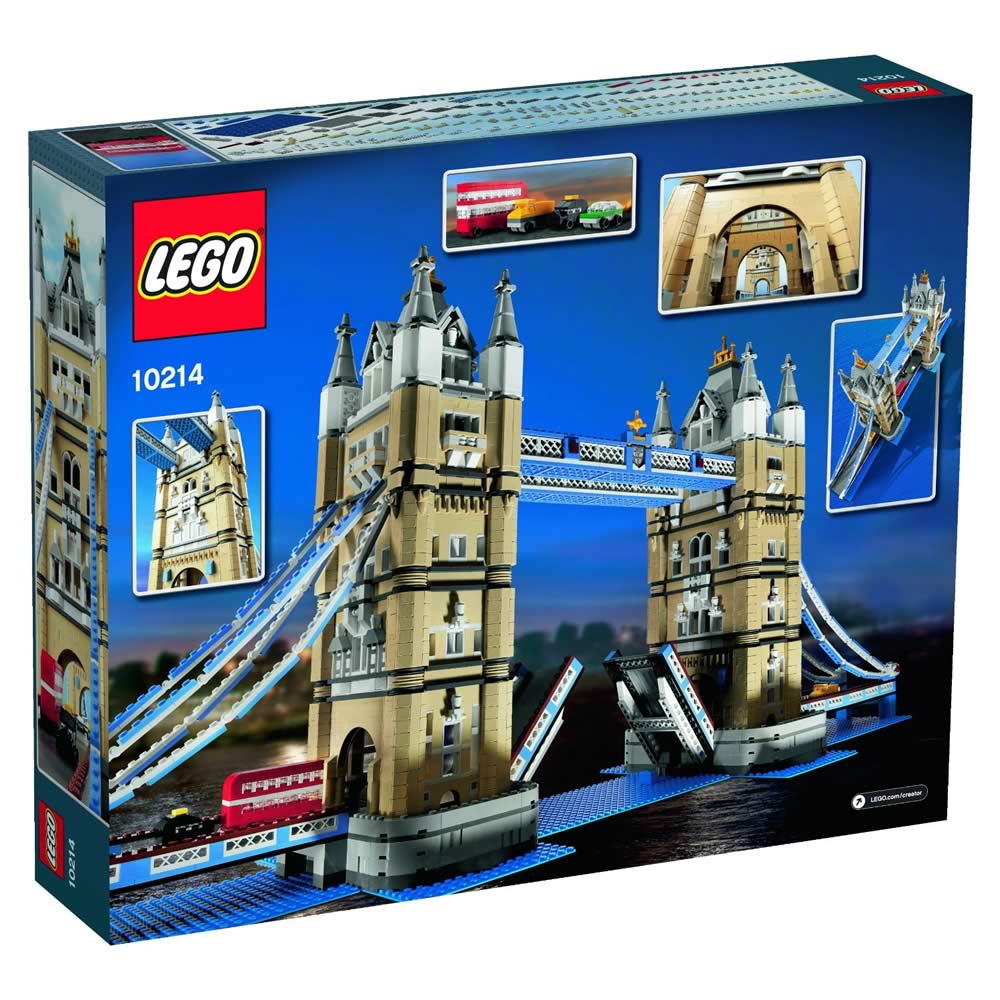 LEGO Tower Bridge 10214 box back