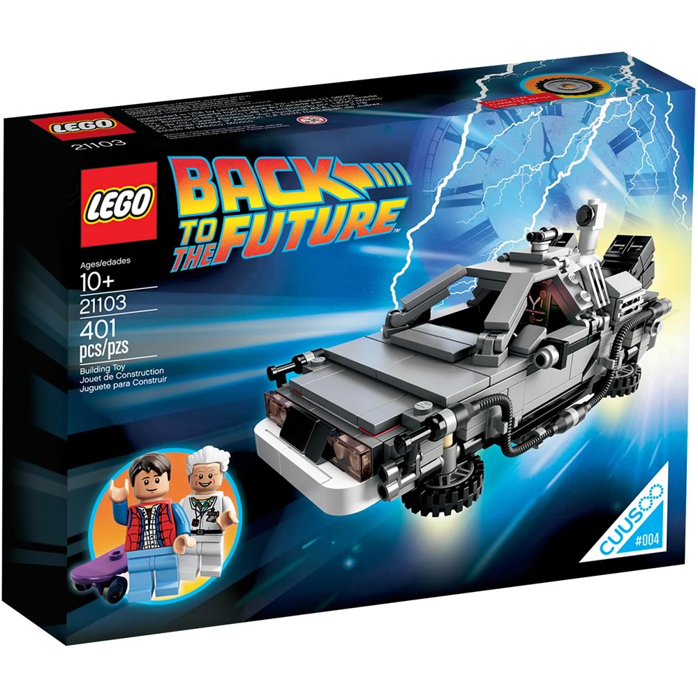 LEGO DeLorean Time Machine 21103 Box