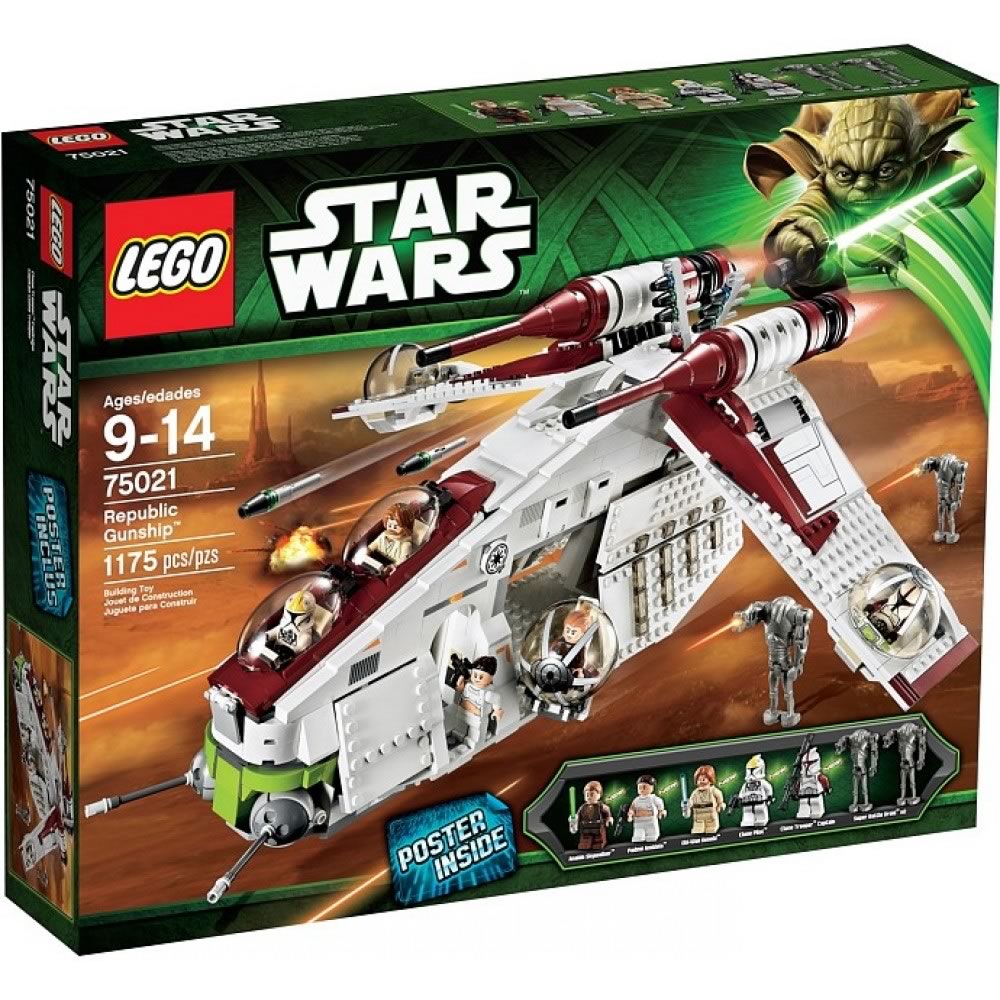 LEGO Star Wars Republic Gunship 75021 Box
