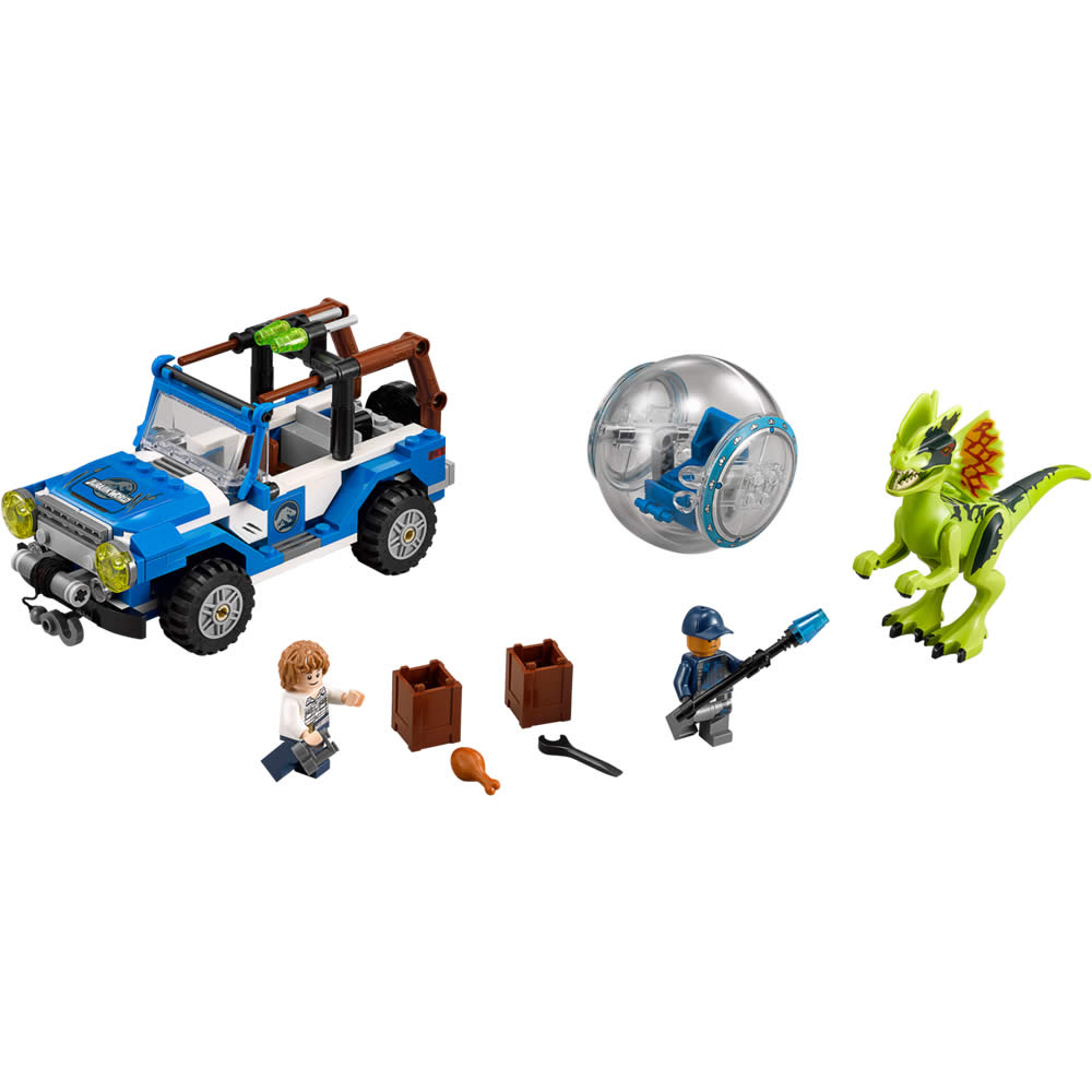 LEGO Dilophosaurus Ambush 75916 Build