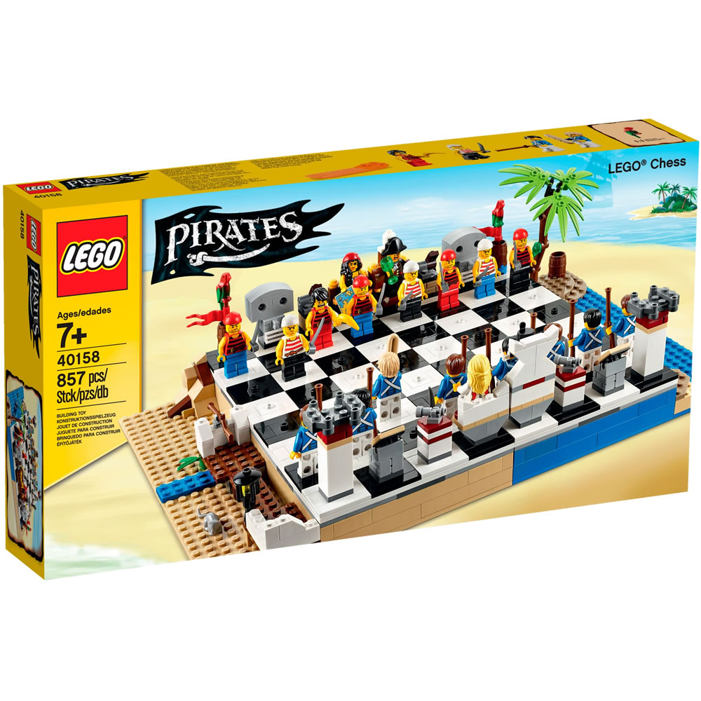LEGO Pirates Chess Set 40158 Box
