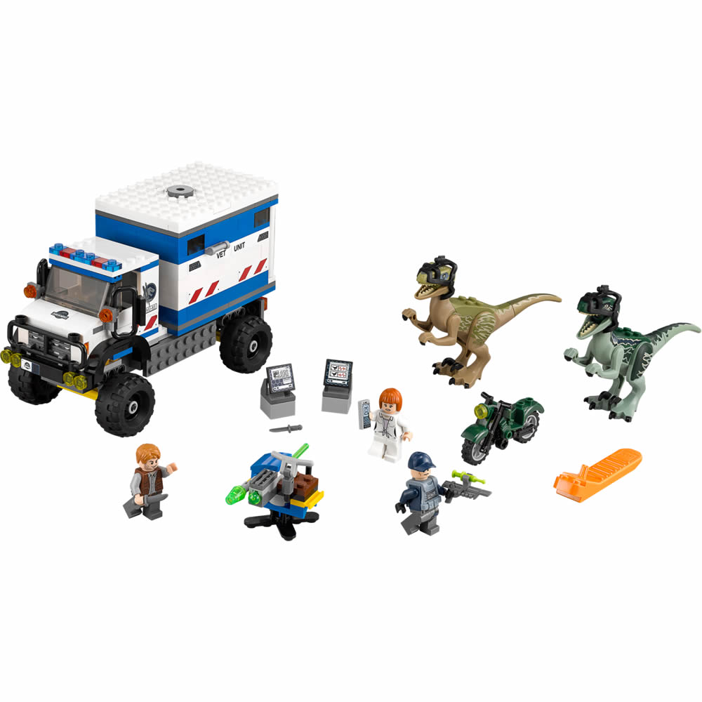 LEGO Jurassic World Raptor Rampage 75917 Build