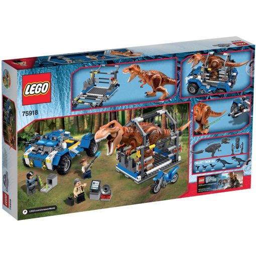 LEGO T-Rex Tracker 75918 Box Back