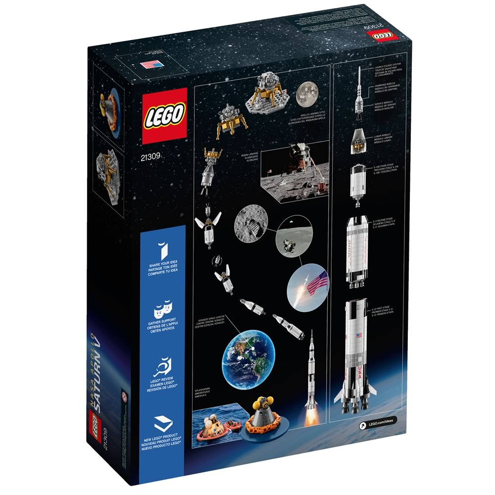 LEGO 21309 Box Back